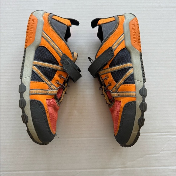 Merrell Orange Unisex Hydro Free Roam Sport Sandal Sneaker Big Kid 6 Womens 8 - Picture 4 of 7